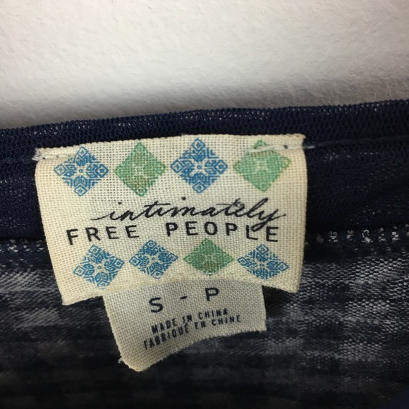 Free People gingham bodycon mini dress small - Picture 4 of 8